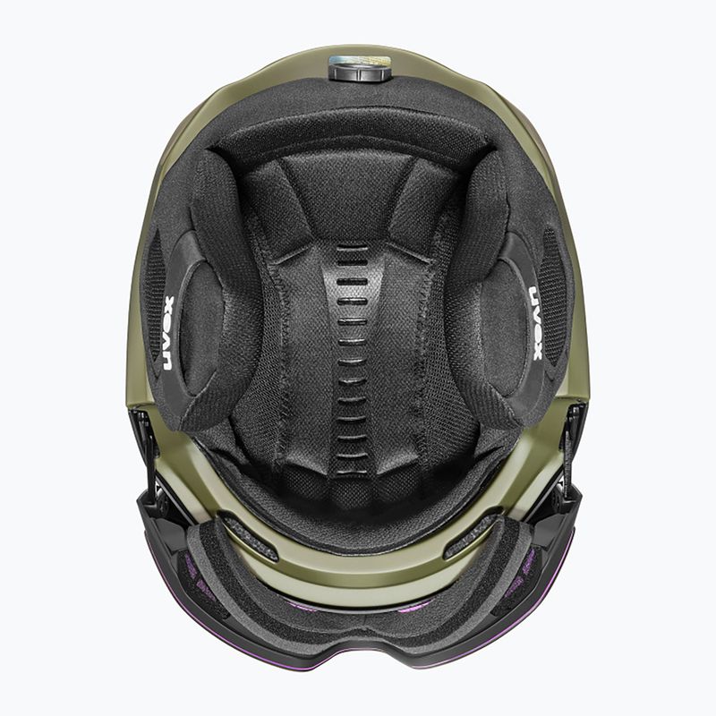 Ski helmet UVEX Horizon CV black/khaki matt 5