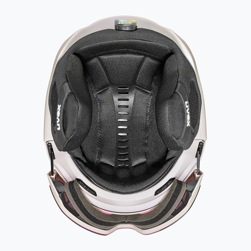 Ski helmet UVEX Horizon CV MIPS warm grey matt 5