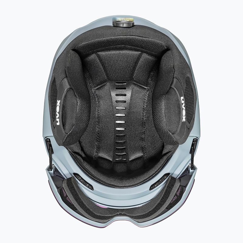 Ski helmet UVEX Horizon CV MIPS oxid green matt 5