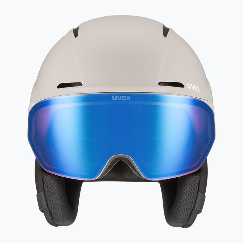 Ski helmet UVEX Horizon CV warm grey matt 2