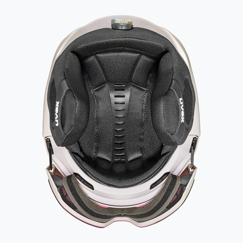 Ski helmet UVEX Horizon CV warm grey matt 5