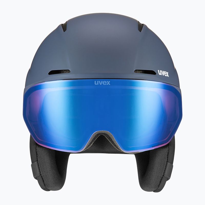 Ski helmet UVEX Horizon CV dusk blue matt 2
