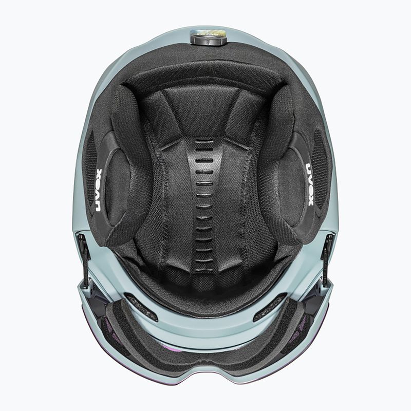 Ski helmet UVEX Horizon CV oxid green matt 5