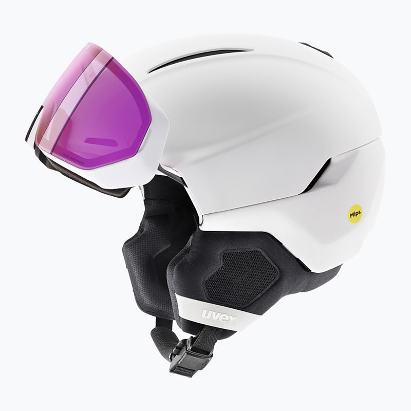 Ski helmet UVEX Horizon V Mag MIPS white matt 6