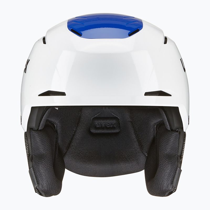 Ski helmet UVEX Resolution SL white/blue 2