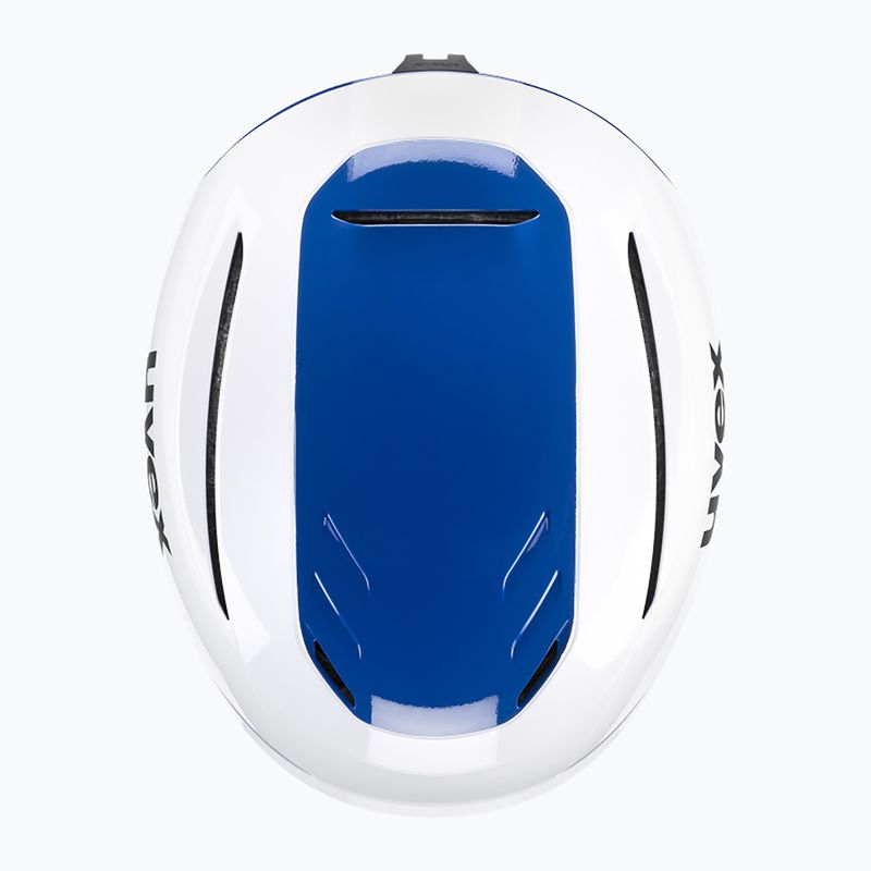 Ski helmet UVEX Resolution SL white/blue 4