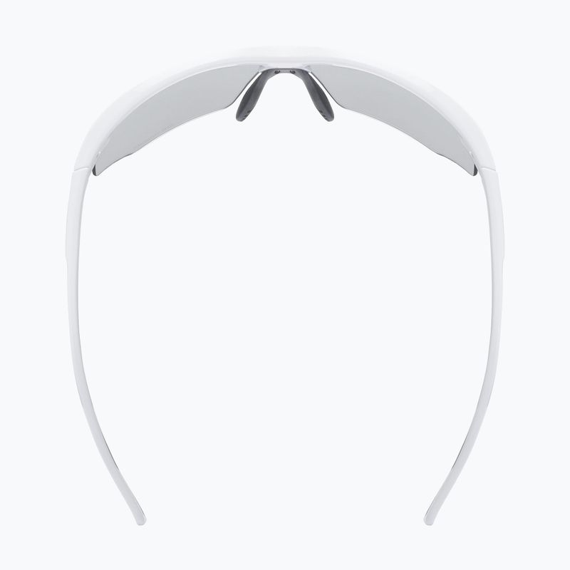 Sunglasses UVEX Aerios Small V white matt/smoke 4