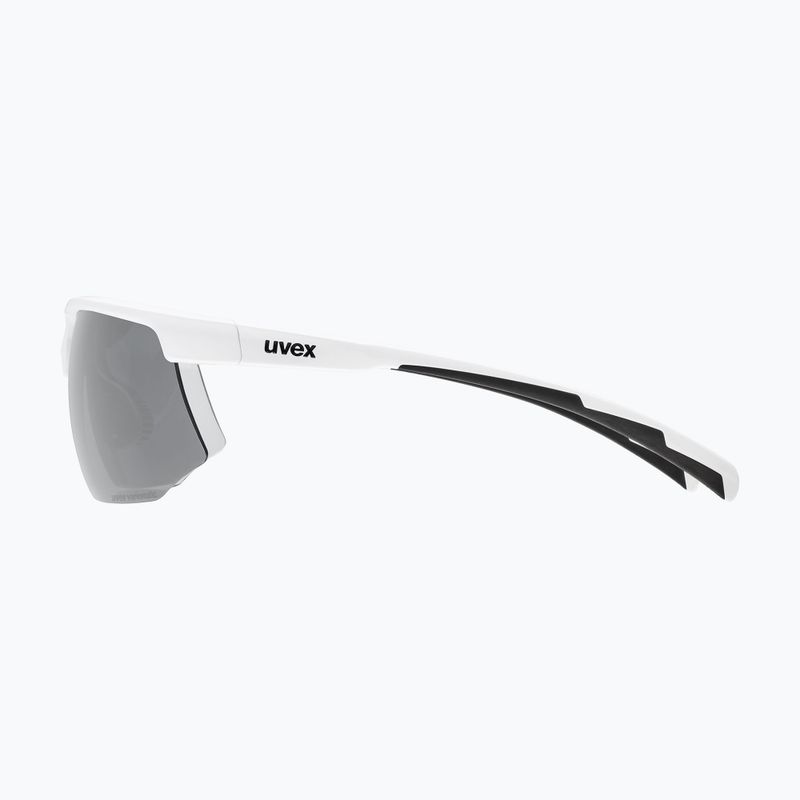 Sunglasses UVEX Aerios Small V white matt/smoke 5