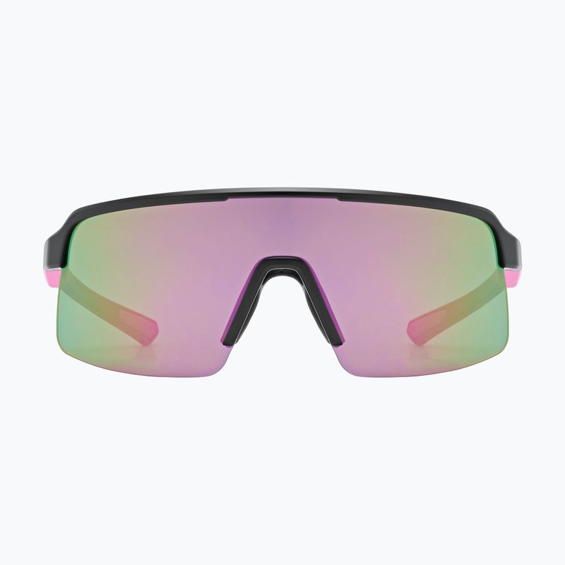 Children's sunglasses UVEX Dyrt Jr black pink mat/mirror pink 2