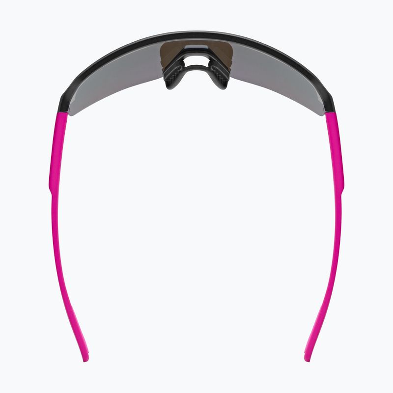 Children's sunglasses UVEX Dyrt Jr black pink mat/mirror pink 4