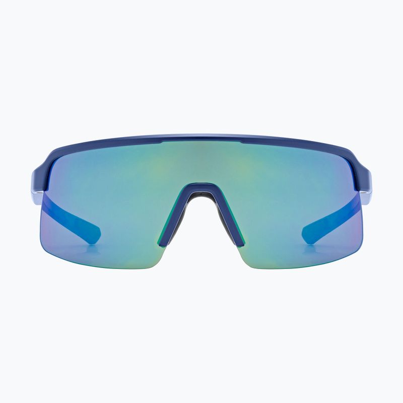 Children's sunglasses UVEX Dyrt Jr blue matt/mirror green 2