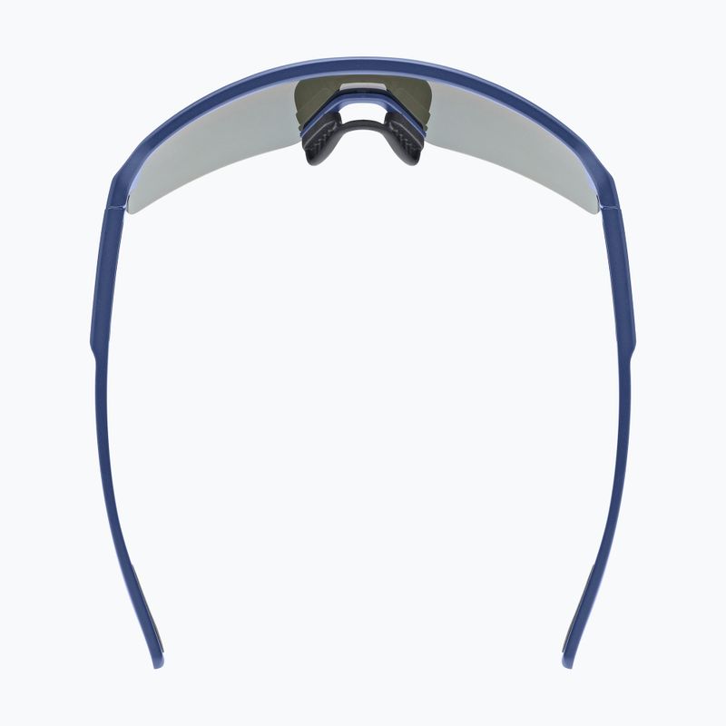 Children's sunglasses UVEX Dyrt Jr blue matt/mirror green 4