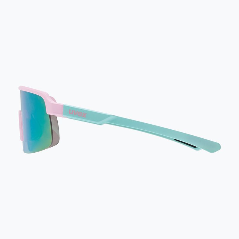 Children's sunglasses UVEX Dyrt Jr pink/green matt/mirror pink 5