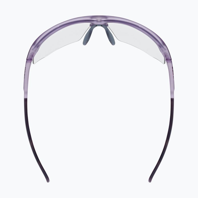 Sunglasses UVEX Aerios Small V purple matt/smoke 4