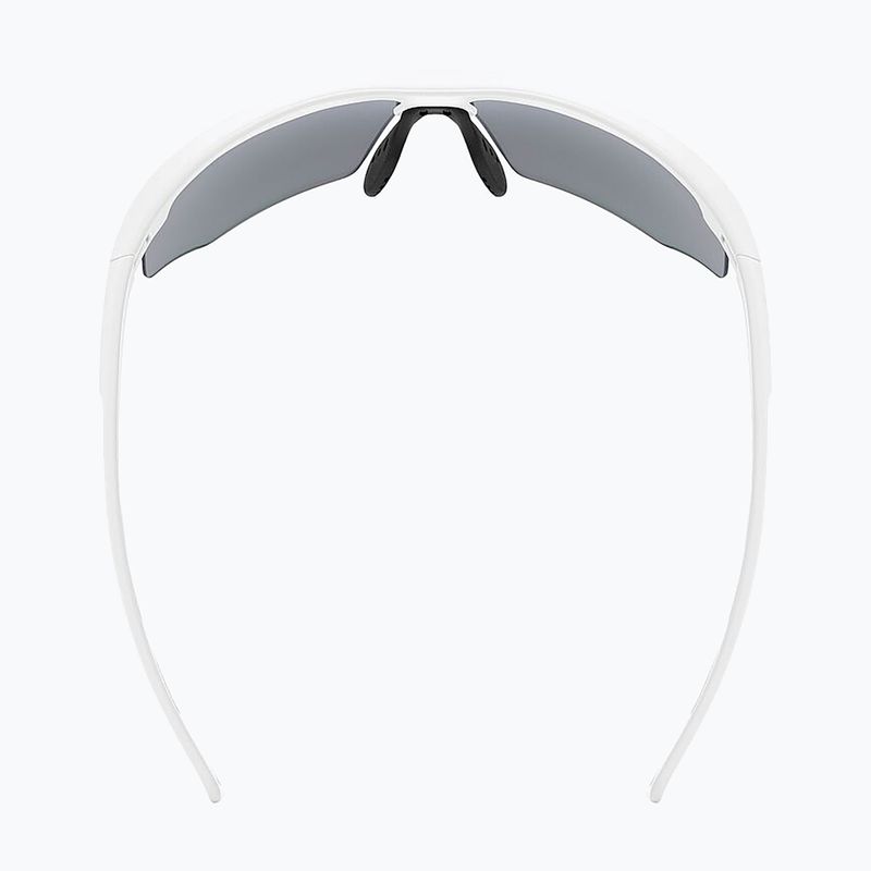 Sunglasses UVEX Aerios Small white matt/mirror rose 4