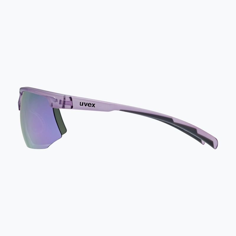 Sunglasses UVEX Aerios Small purple matt/mirror purple 5