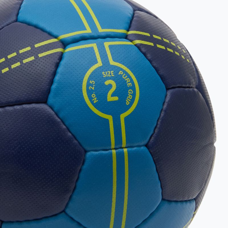 ERIMA Pure Grip Handball No. 2.5 new navy/lime size 2 3