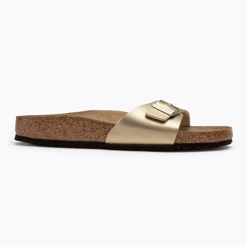 BIRKENSTOCK Madrid BF Narrow gold slides 2