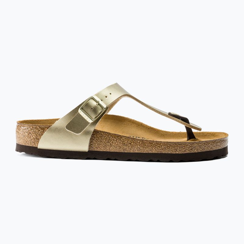 BIRKENSTOCK women's flip flops Gizeh BF Regular gold 9