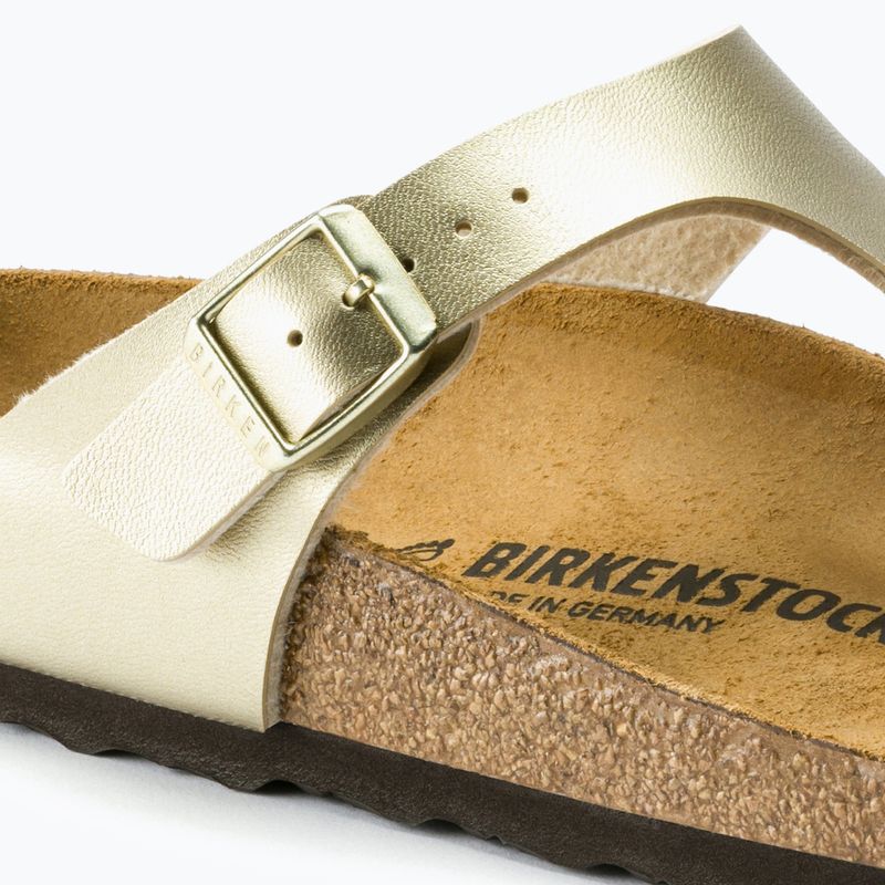 BIRKENSTOCK women's flip flops Gizeh BF Regular gold 10