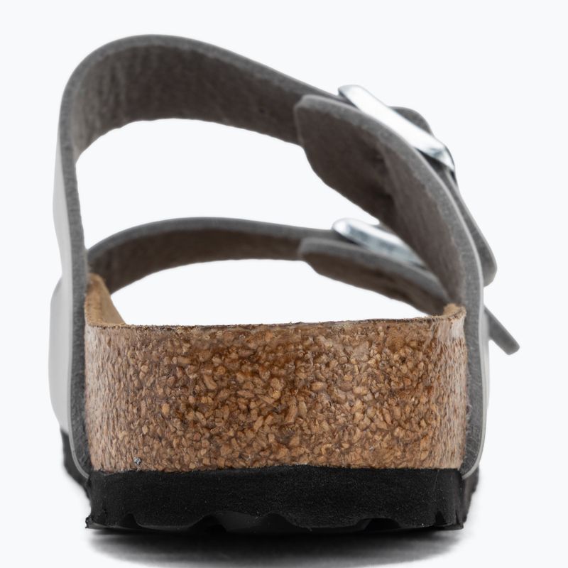 Slides BIRKENSTOCK Arizona Birko-Flor silver 6