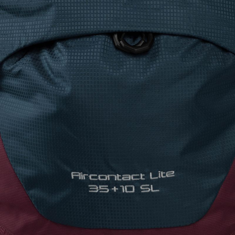 Women's trekking backpack deuter Aircontact Lite SL 35+10 l blue-maroon 3340221 7