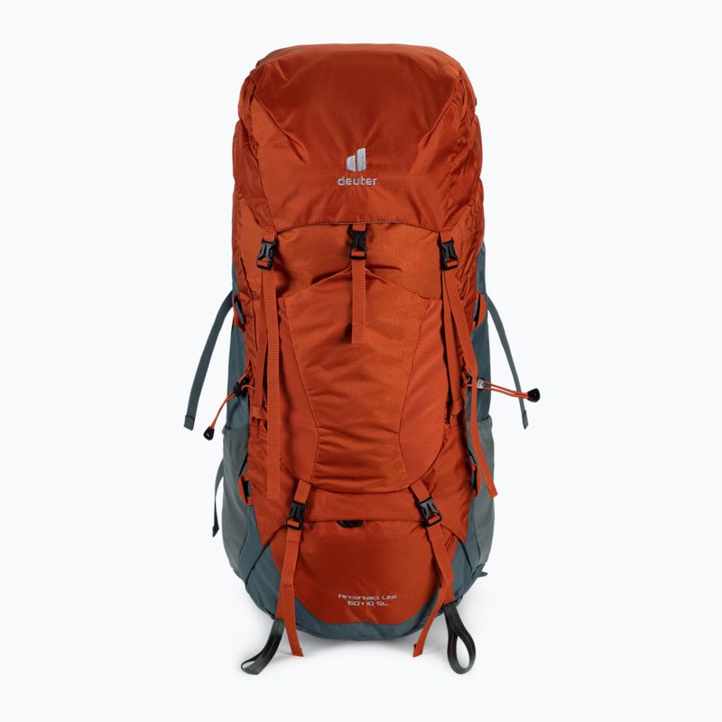 Women's trekking backpack deuter Aircontact Lite SL 60 + 10 l orange 3340621