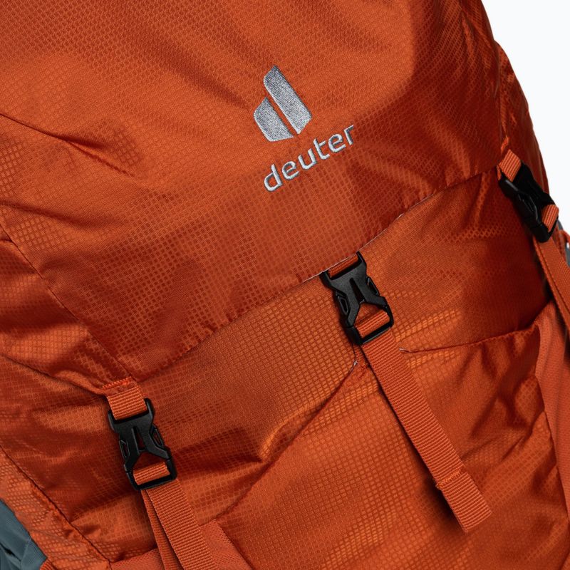 Women's trekking backpack deuter Aircontact Lite SL 60 + 10 l orange 3340621 4