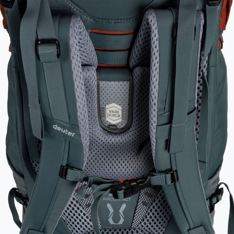 Deuter Aircontact 45+10 l trekking backpack red 3320121 7