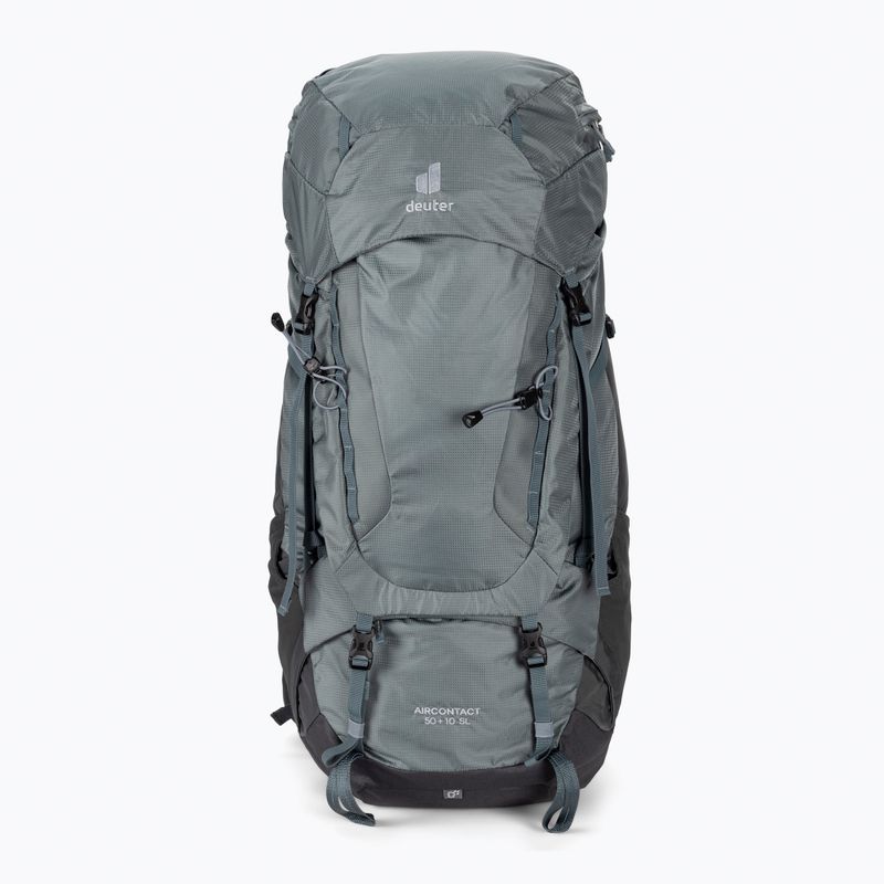 Women's trekking backpack deuter Aircontact SL 50 + 10 l grey 3320221