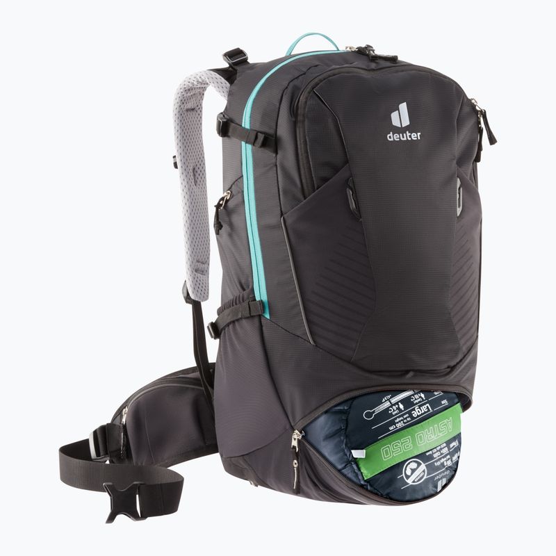 Women's bike backpack deuter Trans Alpine SL 28 l black 320012170000 4