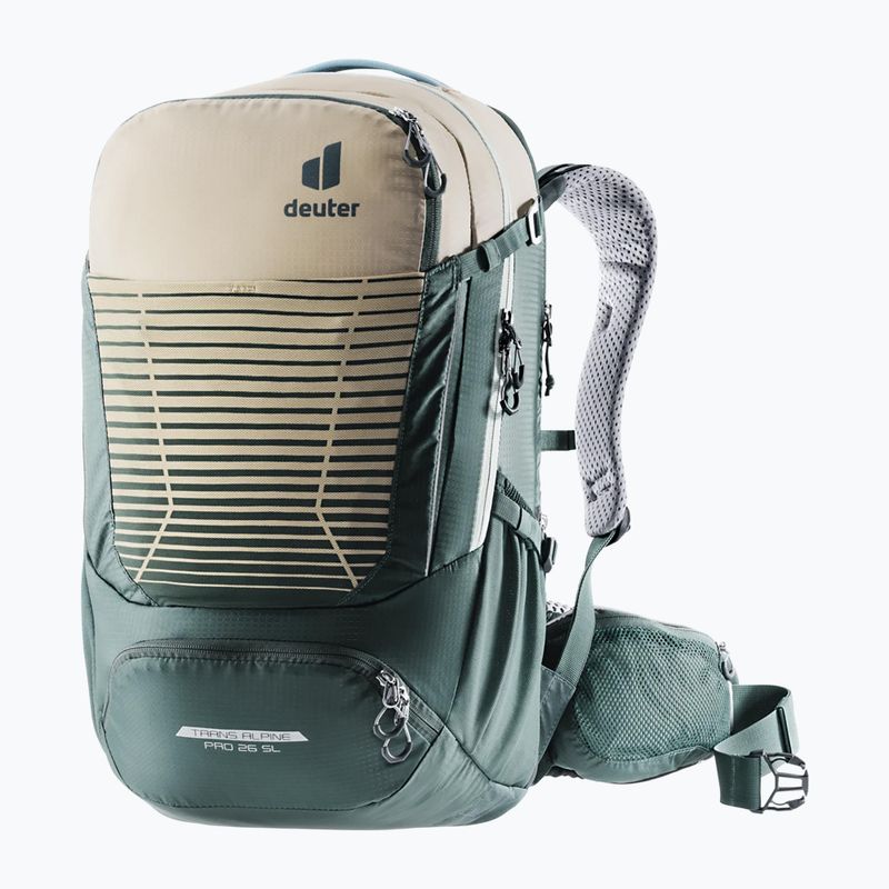 Women's bike backpack deuter Trans Alpine Pro SL 6207 26 l beige 32021 6