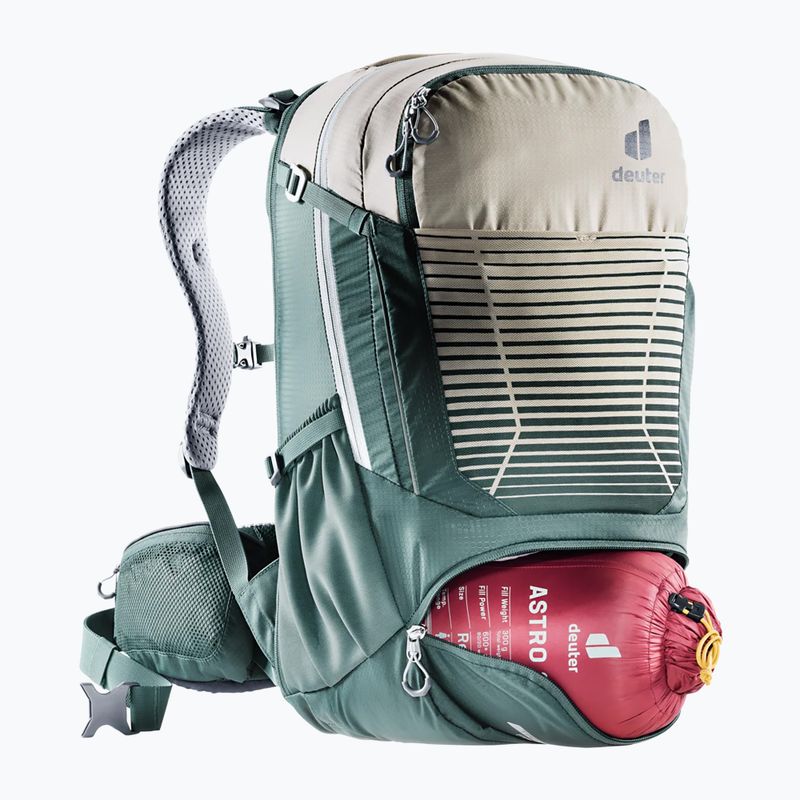 Women's bike backpack deuter Trans Alpine Pro SL 6207 26 l beige 32021 10