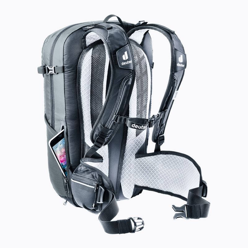 Women's bike backpack deuter Flyt 12 l SL grey 321102147010 8