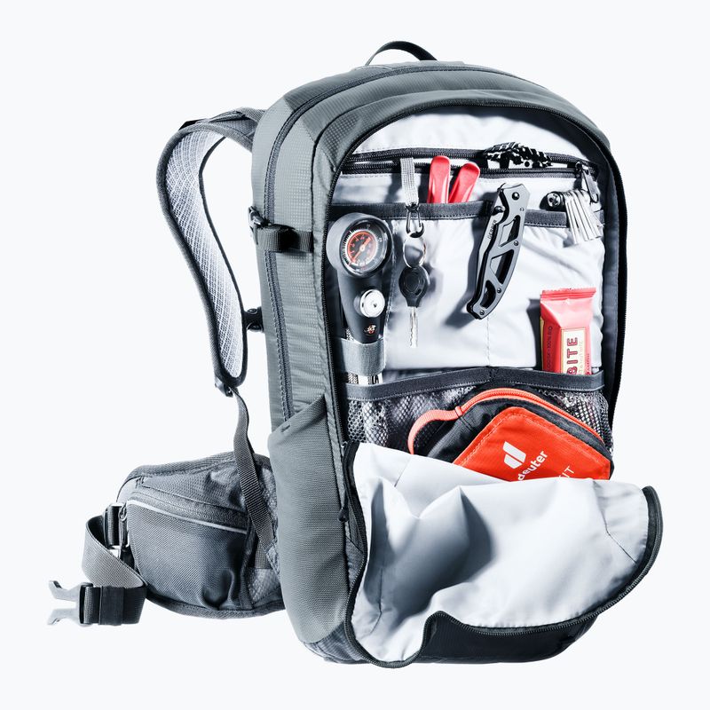 Women's bike backpack deuter Flyt 12 l SL grey 321102147010 11