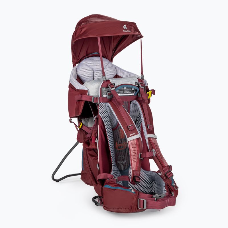 Deuter Kid Comfort children's travel carrier maroon 362022150260