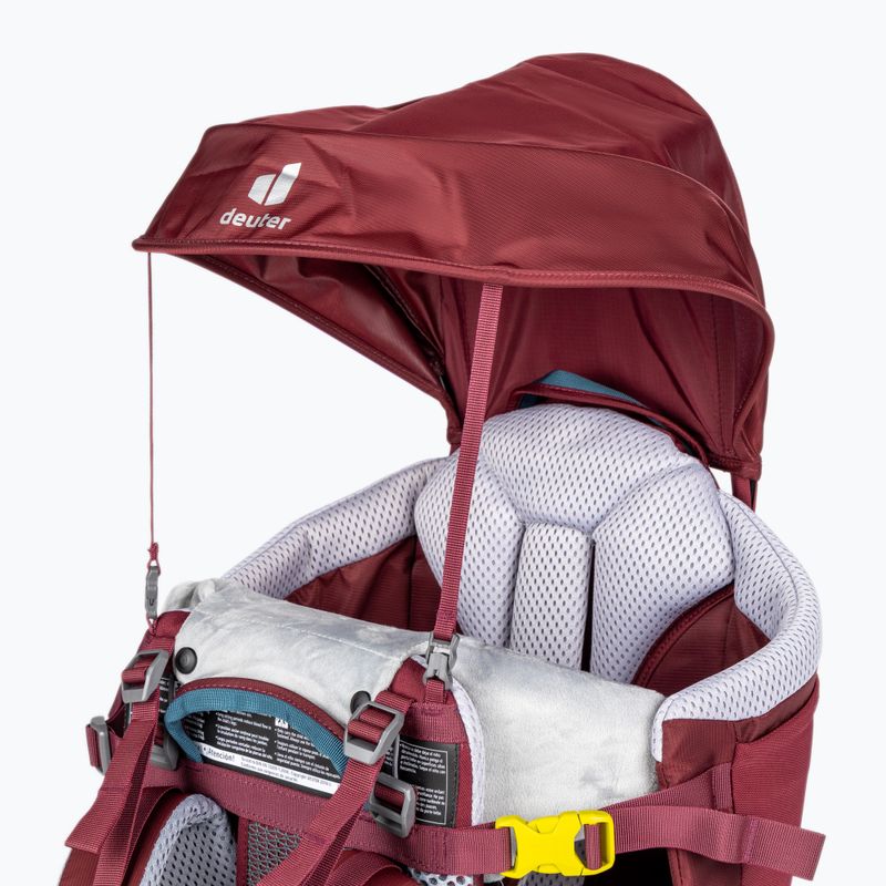 Deuter Kid Comfort children's travel carrier maroon 362022150260 4