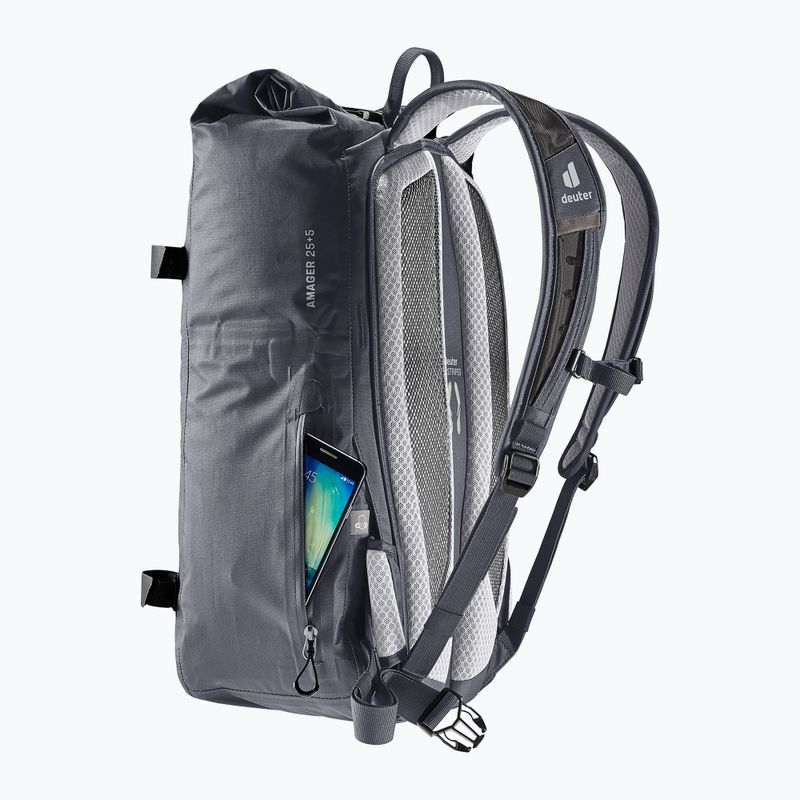 Cycling backpack deuter Amager 25 + 5 l graphite 8