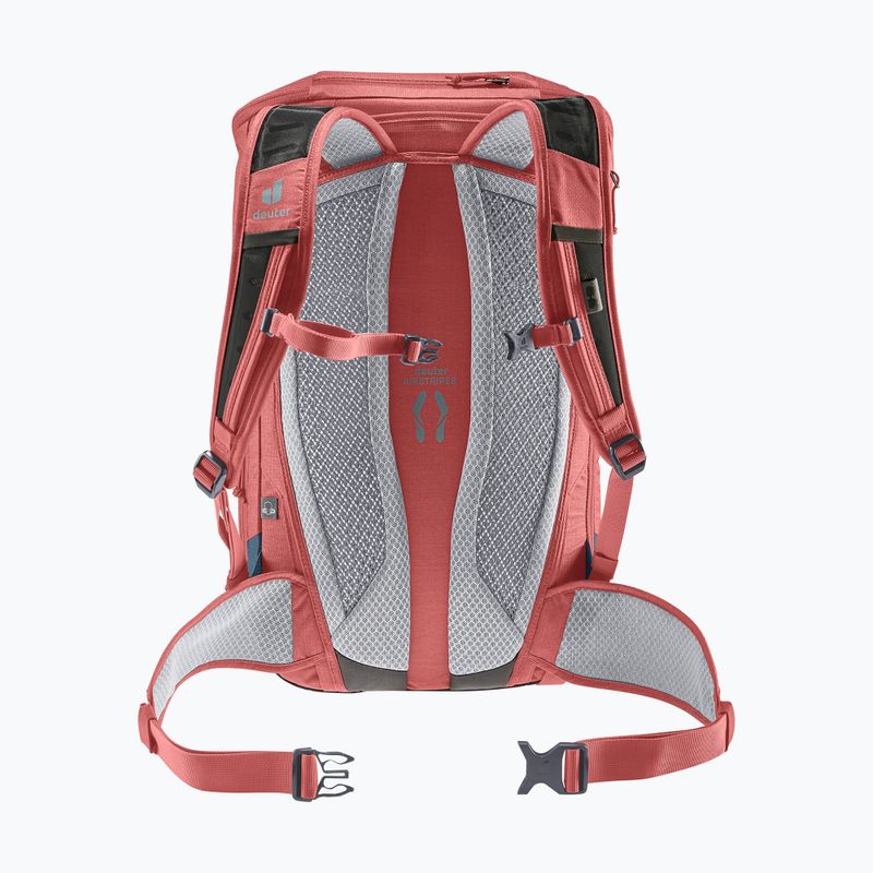 Cycling backpack deuter Rotsoord 25+5 l redwood/ink 2