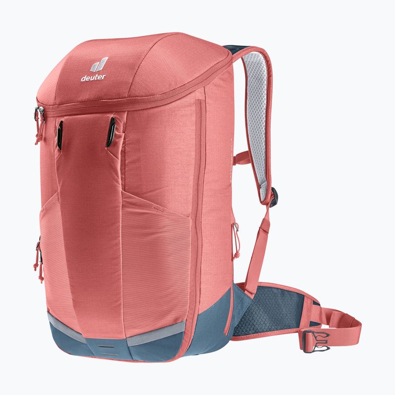 Cycling backpack deuter Rotsoord 25+5 l redwood/ink 3