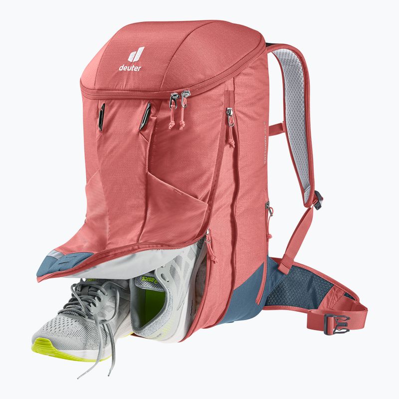 Cycling backpack deuter Rotsoord 25+5 l redwood/ink 7