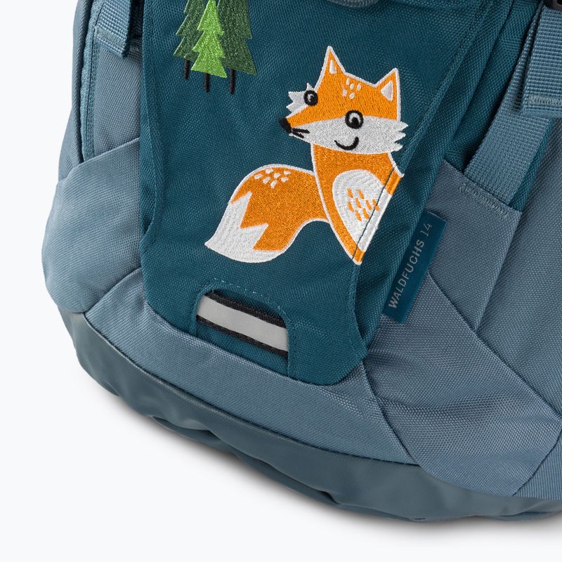 Deuter Waldfuchs 10 l blue children's hiking backpack 361032233860 5