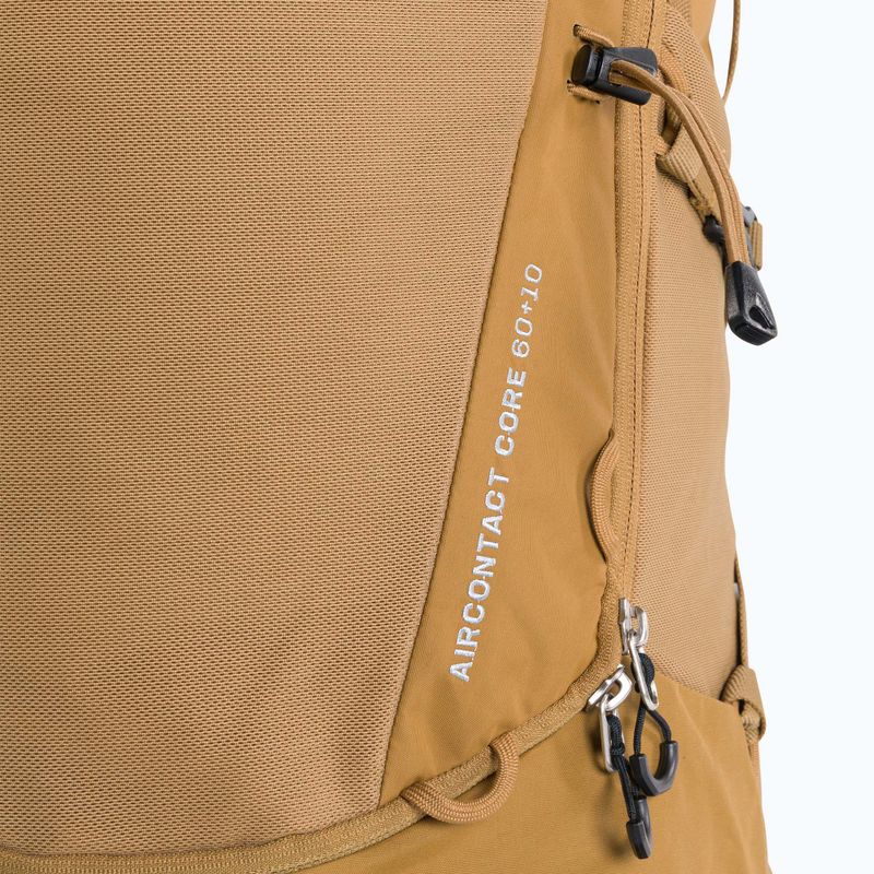Deuter Aircontact Core 60 + 10 l trekking backpack brown 335052263180 6