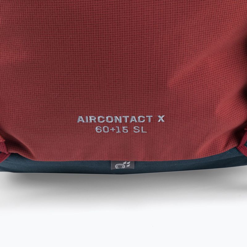 Deuter Aircontact X SL 60+15 l trekking backpack red 337012253350 5