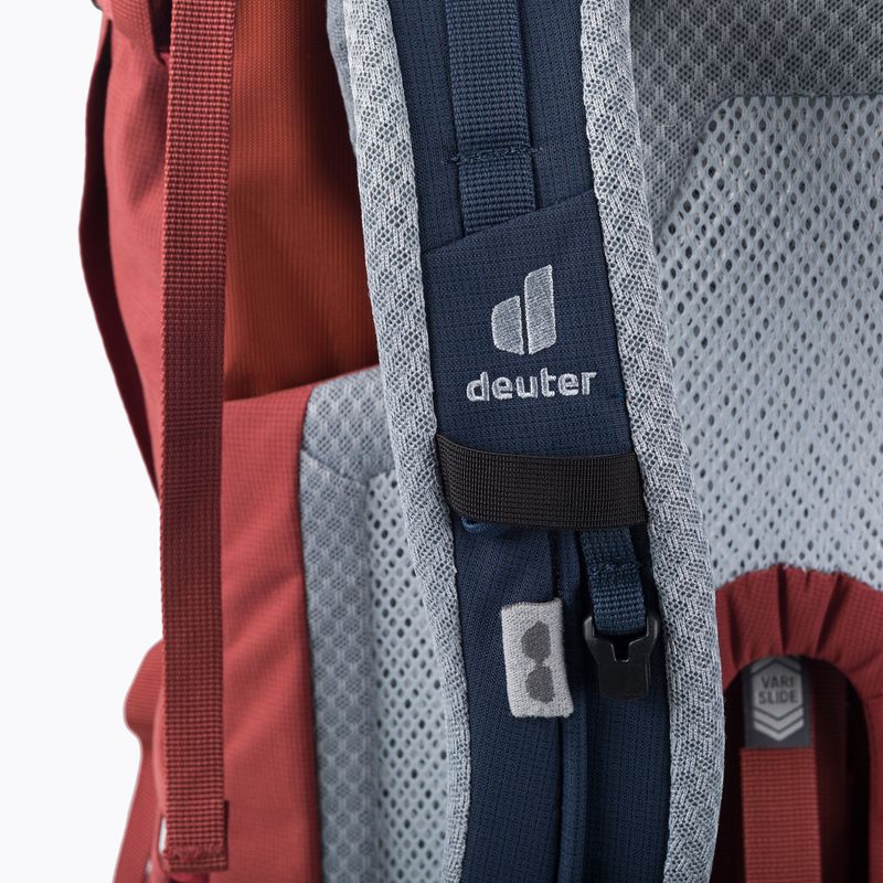 Deuter Aircontact X SL 60+15 l trekking backpack red 337012253350 8