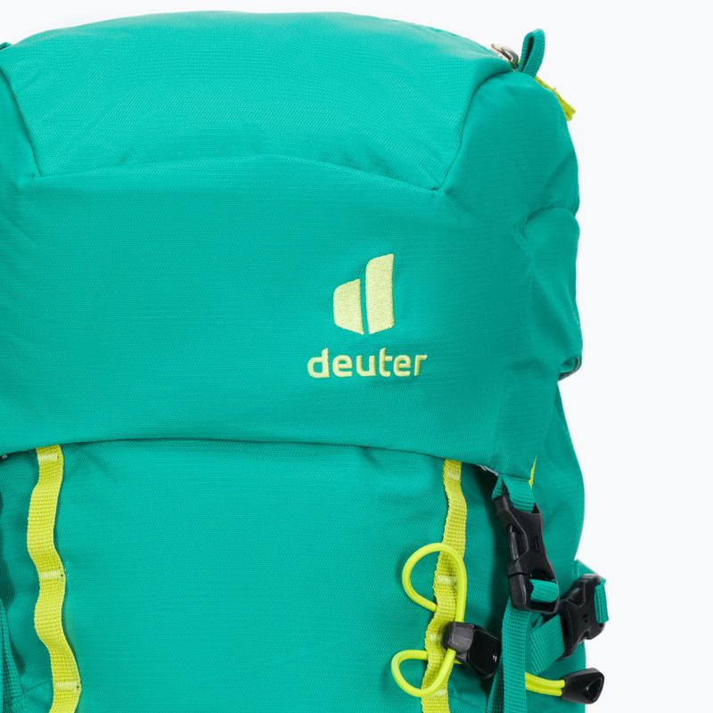 Children's climbing backpack deuter Climber 2345 22 l green 3611021 4