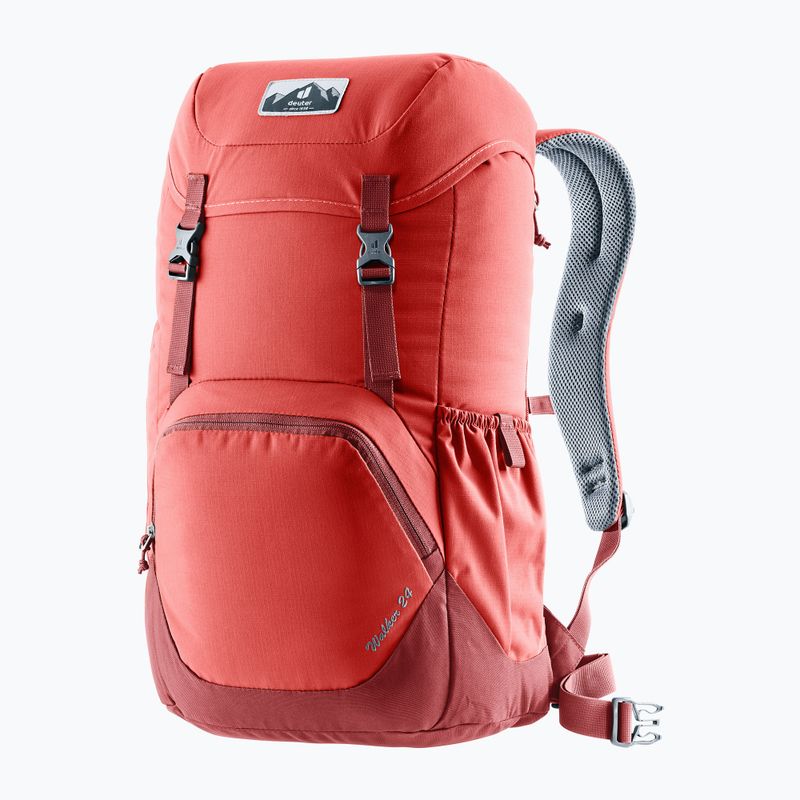 Backpack deuter Walker 24 l currant/redwood 3