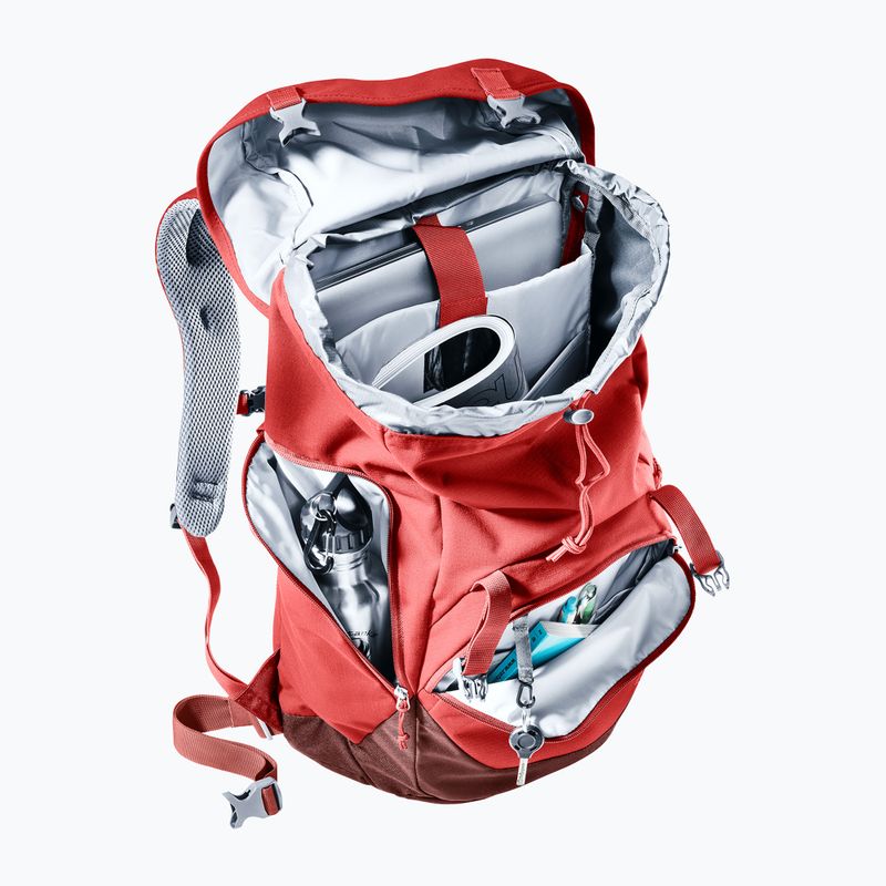 Backpack deuter Walker 24 l currant/redwood 7