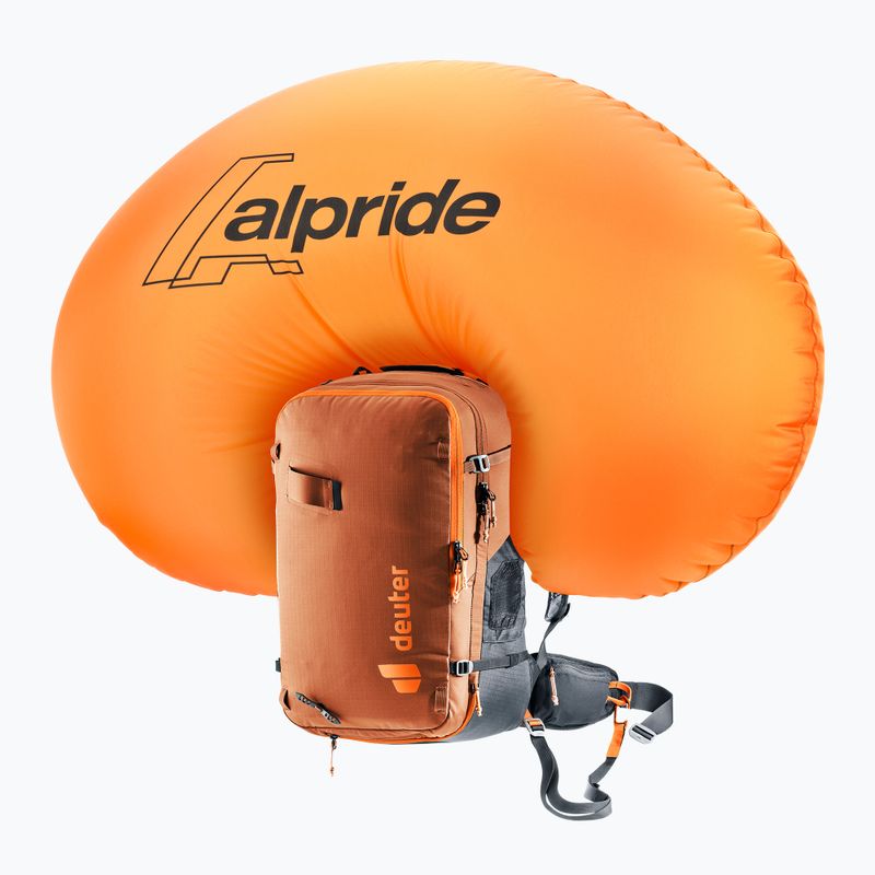 Deuter Alproof 32 l chestnut/black avalanche backpack 3