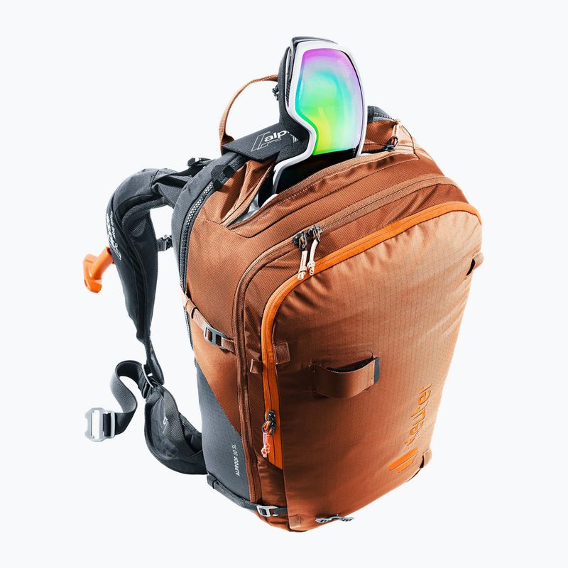 Deuter Alproof 32 l chestnut/black avalanche backpack 8